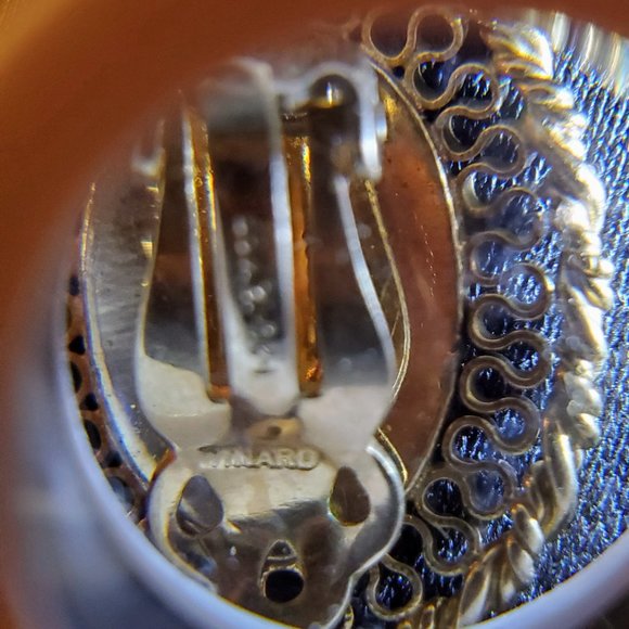 Vintage Winard Gold Filled Brooch and Matching Clip Earrings - Picture 5 of 5